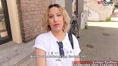 Dutch Woman Tourist Picked Up In Germany And Fucked Without A Condom